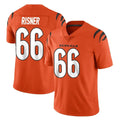Friene C.Bengals #66 Dalton Risner Player Orange Vapor Untouchable Limited Home Game Stitched Jerseys