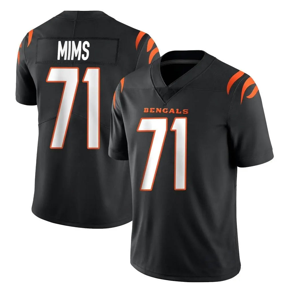 Friene C.Bengals #71 Amarius Mims Player Black Vapor Untouchable Limited Home Game Stitched Jerseys