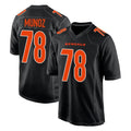 Friene C.Bengals #78 Anthony Munoz Player Black Fashion Game Stitched Jerseys