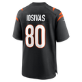 Friene C.Bengals #80 Andrei Iosivas Black Team Game Stitched Jerseys