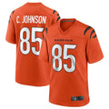 Friene C.Bengals #85 Chad Johnson Orange Retired Player Alternate Game Jersey American Stitched Jerseys