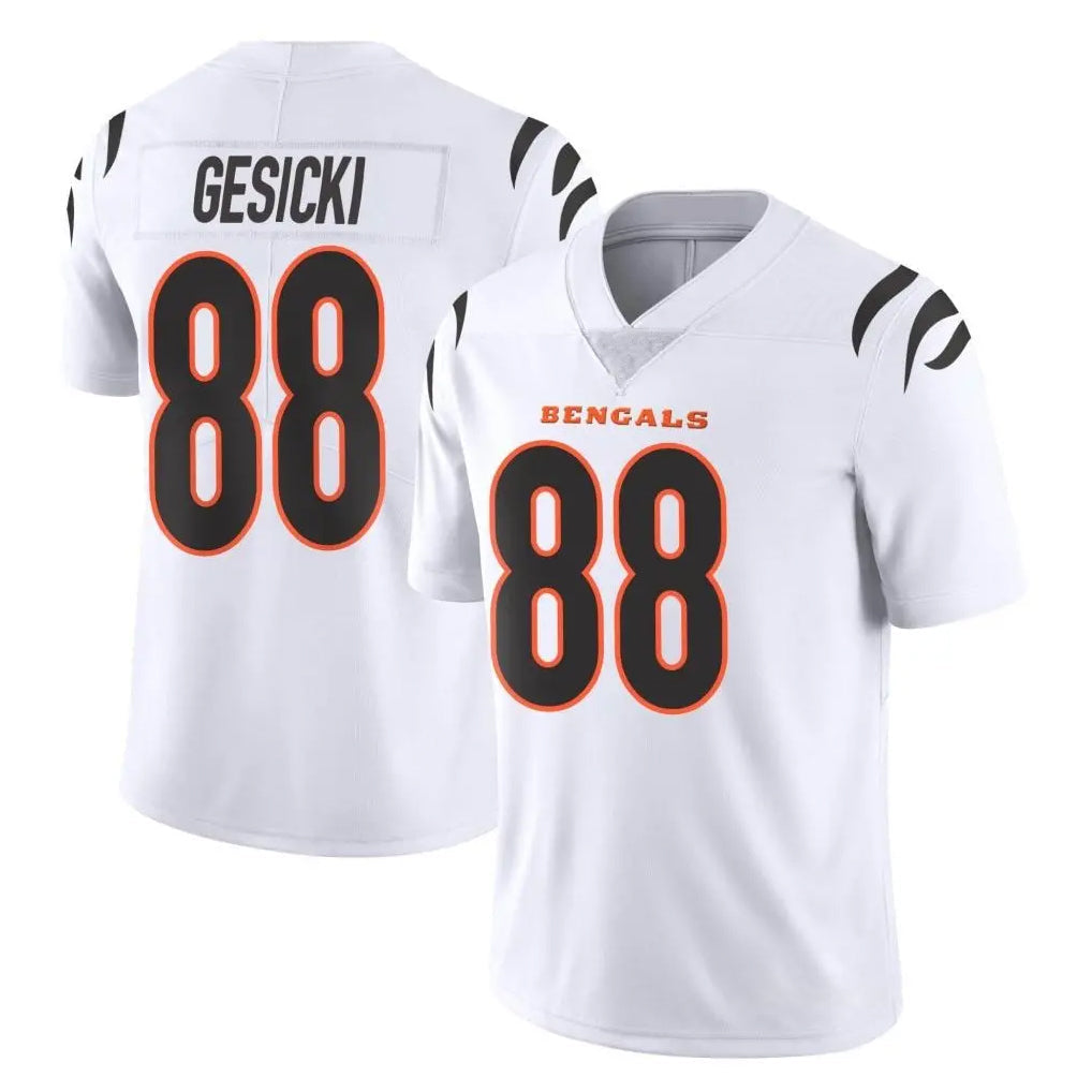 Friene C.Bengals #88 Mike Gesicki Player White Vapor Untouchable Limited Home Game Stitched Jerseys