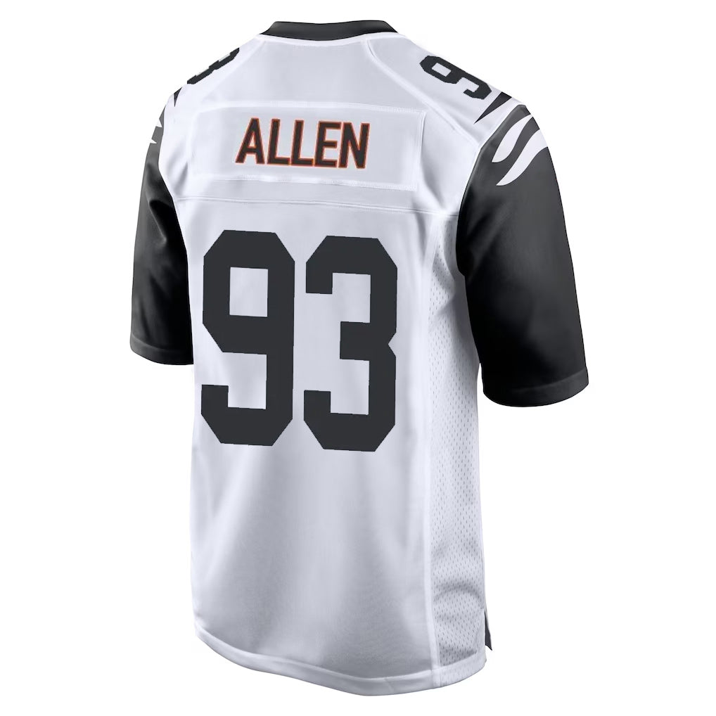 Friene C.Bengals #93 Jonathan Allen Player White Alternate Home Game Stitched Jerseys