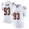 Friene C.Bengals #93 Jonathan Allen Player White Vapor F.U.S.E. Limited Home Game Stitched Jerseys