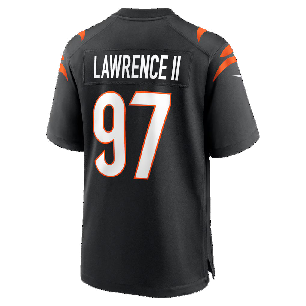 Friene C.Bengals #97 Dexter Lawrence II Black Game Stitched Jerseys
