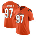 Friene C.Bengals #97 Dexter Lawrence II Player Orange Vapor Untouchable Limited Home Game Stitched Jerseys