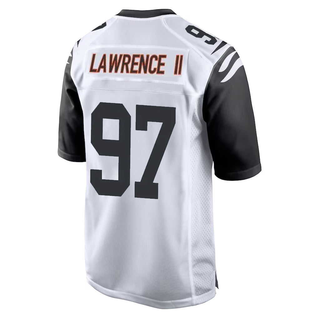 Friene C.Bengals #97 Dexter Lawrence II Player White Alternate Home Game Stitched Jerseys