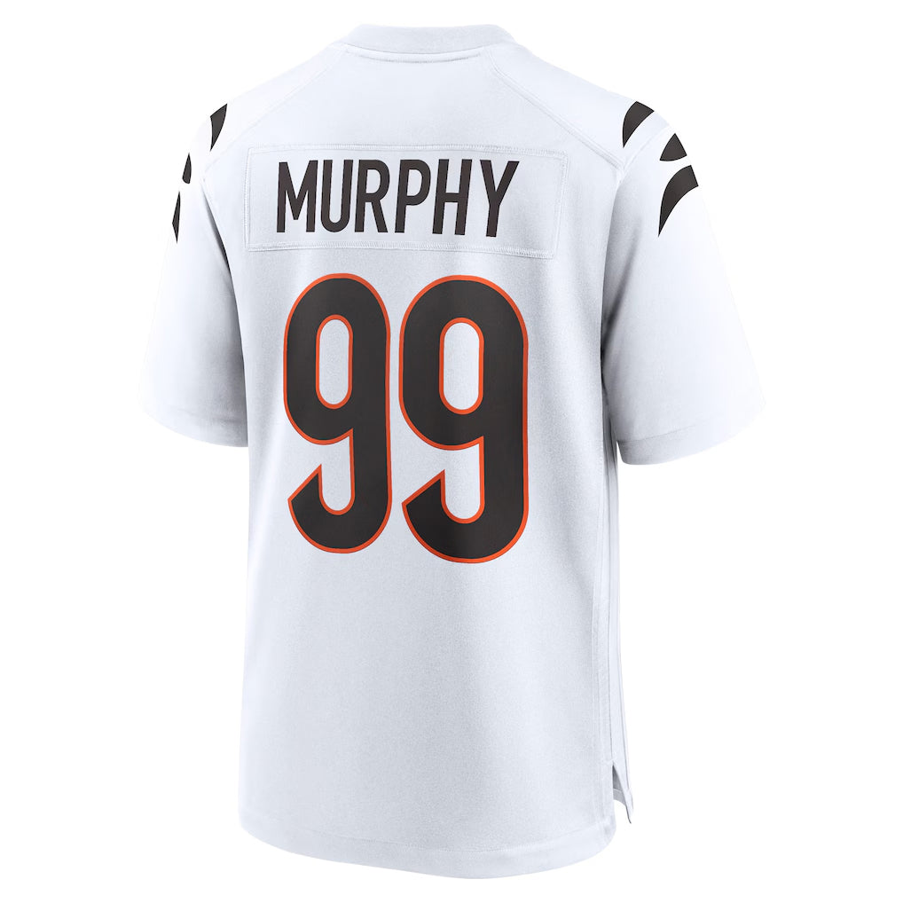 Friene C.Bengals #99 Myles Murphy Player White Home Game Stitched Jerseys