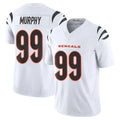 Friene C.Bengals #99 Myles Murphy Player White Vapor F.U.S.E. Limited Home Game Stitched Jerseys