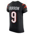 Friene C.Bengals #9 Joe Burrow Black Team Vapor F.U.S.E. Elite Stitched Jerseys
