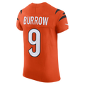 Friene C.Bengals #9 Joe Burrow Orange Team Vapor F.U.S.E. Elite Stitched Jerseys