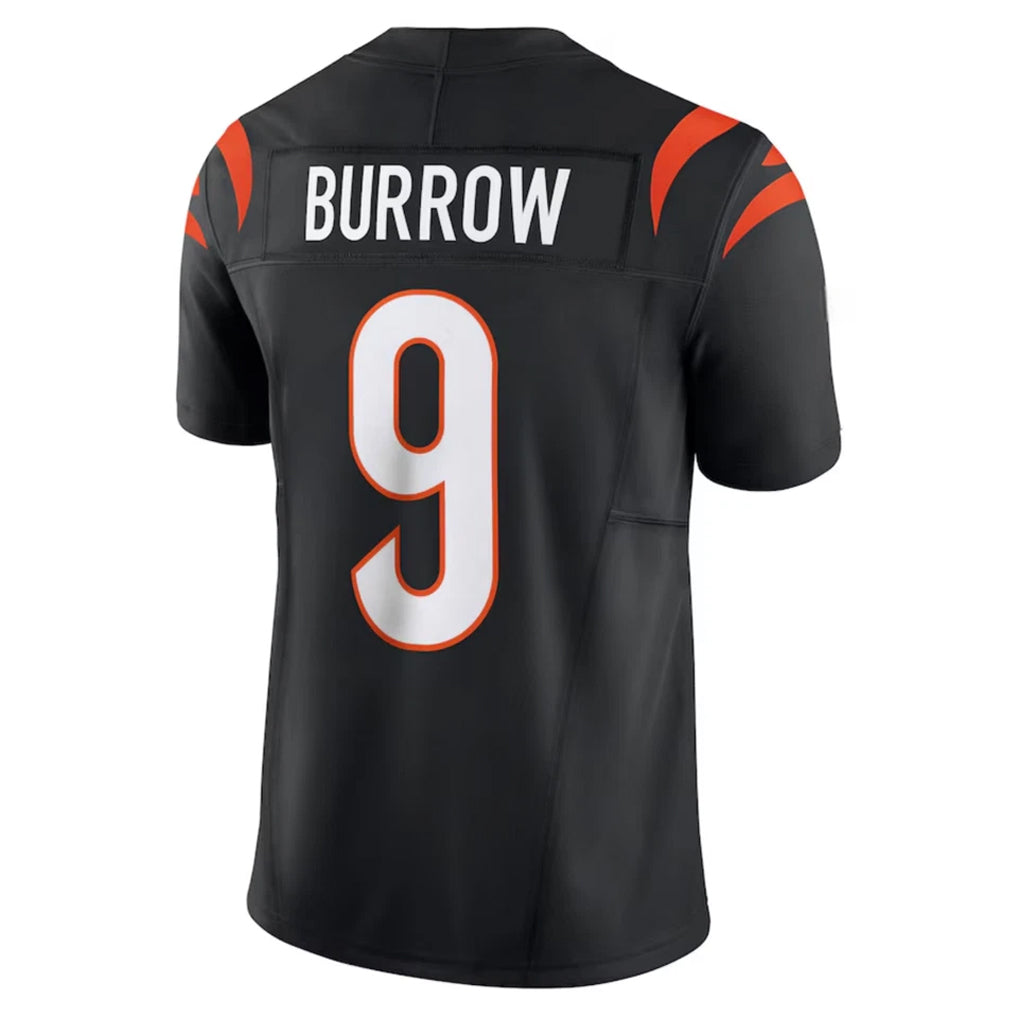 Friene C.Bengals #9 Joe Burrow Player Black Vapor F.U.S.E. Limited Stitched Jerseys