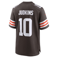Friene C.Browns #10 Quinshon Judkins Brown 2025 Draft Game Stitched Jerseys