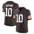 Friene C.Browns #10 Quinshon Judkins Player Brown Color Vapor Untouchable Limited Home Game Stitched Jerseys