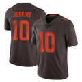 Friene C.Browns #10 Quinshon Judkins Player Browns Color Rush Limited Home Game Stitched Jerseys