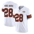 Friene C.Browns #28 Emmanuel McNeil-Warren Player White Limited  Vapor 1946 Collection Alternate Game Stitched Jerseys
