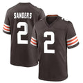 Friene C.Browns #2 Shedeur Sanders Player Brown Home Game Stitched Jerseys