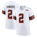 Friene C.Browns #2 Shedeur Sanders Player White Alternate Home Game Stitched Jerseys