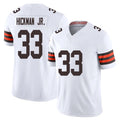 Friene C.Browns #33 Ronnie Hickman Player White Vapor F.U.S.E. Limited Home Game Stitched Jerseys
