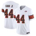 Friene C.Browns #44 Harold Fannin Jr. Player White Limited Vapor F.U.S.E. Alternate Game Stitched Jerseys