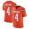 Friene C.Browns #4 Deshaun Watson Player Orange Alternate Vapor Untouchable Limited Home Game Stitched Jerseys