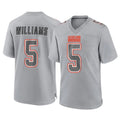 Friene C.Browns #5 Quincy Williams Player Gray Atmosphere Fashion Game Stitched Jerseys