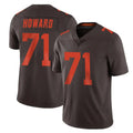 Friene C.Browns #71 Tytus Howard Player Browns Color Rush Limited Home Game Stitched Jerseys