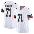 Friene C.Browns #71 Tytus Howard Player White Vapor F.U.S.E. Limited Home Game Stitched Jerseys
