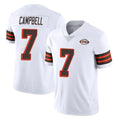 Friene C.Browns #7 Tyson Campbell Player White Limited  Vapor 1946 Collection Alternate Game Stitched Jerseys
