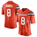 Friene C.Browns #8 Dillon Gabriel Player Orange Game Stitched Jerseys