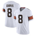 Friene C.Browns #8 Dillon Gabriel Player White Vapor F.U.S.E. Limited Home Game Stitched Jerseys