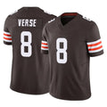 Friene C.Browns #8 Jared Verse Player Brown Vapor F.U.S.E. Limited Home Game Stitched Jerseys