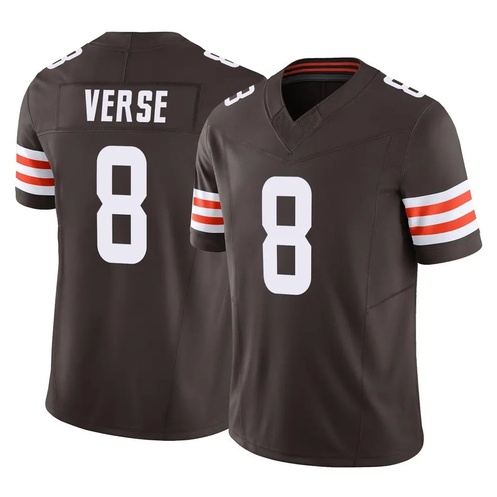 Friene C.Browns #8 Jared Verse Player Brown Vapor F.U.S.E. Limited Home Game Stitched Jerseys