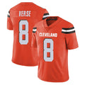 Friene C.Browns #8 Jared Verse Player Orange Alternate Vapor Untouchable Limited Home Game Stitched Jerseys