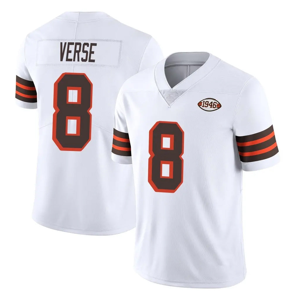 Friene C.Browns #8 Jared Verse Player White Limited  Vapor 1946 Collection Alternate Game Stitched Jerseys