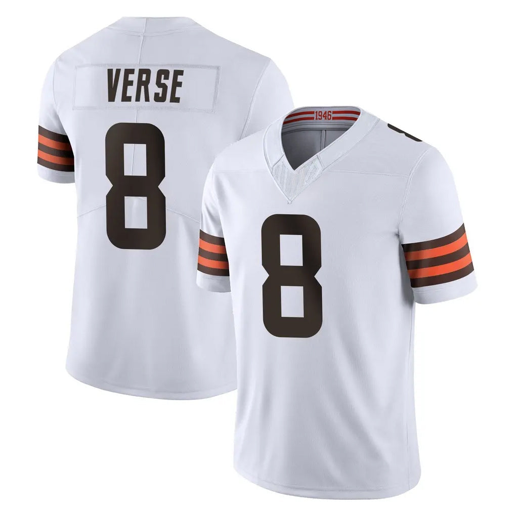 Friene C.Browns #8 Jared Verse Player White Vapor F.U.S.E. Limited Home Game Stitched Jerseys