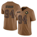 Friene C.Browns #94 Mason Graham Player Brown Salute to Service Limited Home Game Stitched Jerseys