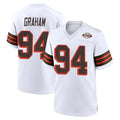 Friene C.Browns #94 Mason Graham Player White Alternate Home Game Stitched Jerseys