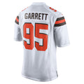 Friene C.Browns #95 Myles Garrett Player White Game Stitched Jerseys