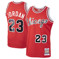 Friene C.Bulls #23 Michael Jordan Mitchell & Ness Red 198485 Hardwood Classics Rookie Authentic Jerseys
