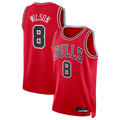 Friene C.Bulls #8 Caleb Wilson Red 2026 Draft Swingman Jerseys - Icon Edition