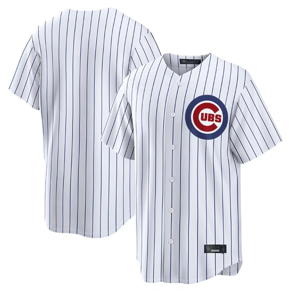 Friene C.Cubs White Limited Home Blank Player Stitched Jerseys