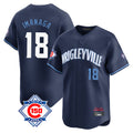 Friene C.Cubs #18 Shota Imanaga Player Navy City Connect 150th Anniversary Limited Home Stitched Jerseys