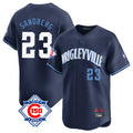 Friene C.Cubs #23 Ryne Sandberg Player Navy City Connect 150th Anniversary Limited Home Stitched Jerseys
