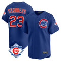 Friene C.Cubs #23 Ryne Sandberg Player Royal 150th Anniversary Limited Home Stitched Jerseys