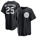 Friene C.Cubs #25 Mois¡§|s Ballesteros Player Black Game Stitched Jerseys