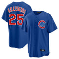 Friene C.Cubs #25 Mois¡§|s Ballesteros Player Royal Home Game Stitched Jerseys