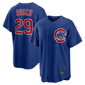 Friene C.Cubs #29 Michael Busch Player Royal Home Game Stitched Jerseys