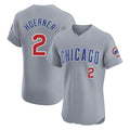 Friene C.Cubs #2 Nico Hoerner Player Gray Road Limited Elite Home Stitched Jerseys