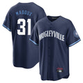 Friene C.Cubs #31 Greg Maddux Player Navy City Connect Home Game Stitched Jerseys